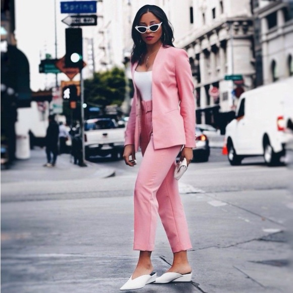 ZARA Pink Suit Set - Picture 2 of 7